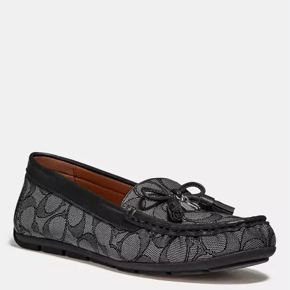 Coach Moira Loafer – Black Leather, Worn 4–5 Times, As New Condition, Classic - Picture 2 of 4